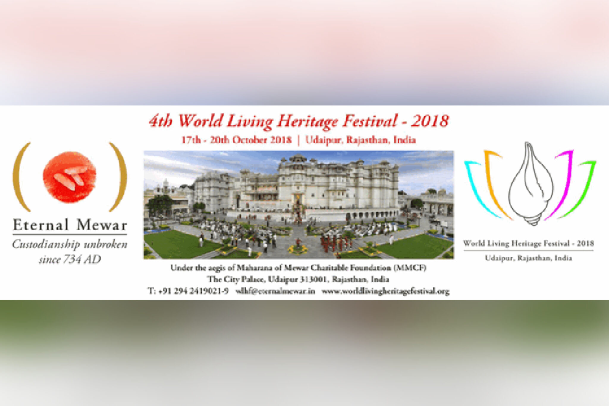 World Living Heritage Festival Udaipur traditional architecture heritage speaker