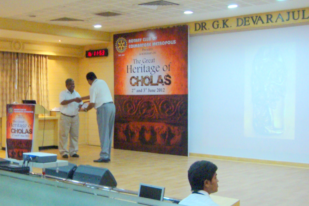 The Great Heritage of Cholas Seminar, Coimbatore (3)