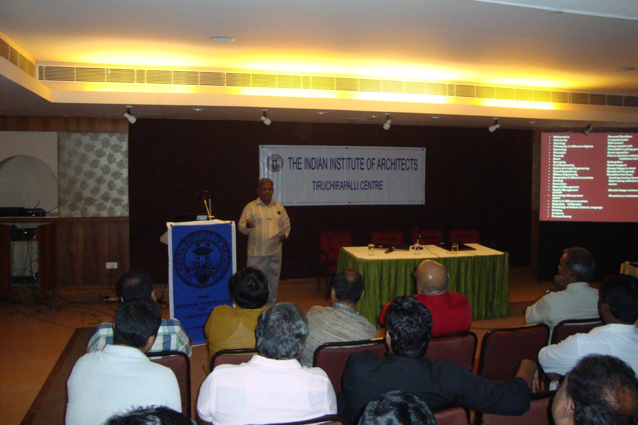 Vedic Architecture Presentation, Indian Institute of Architects
