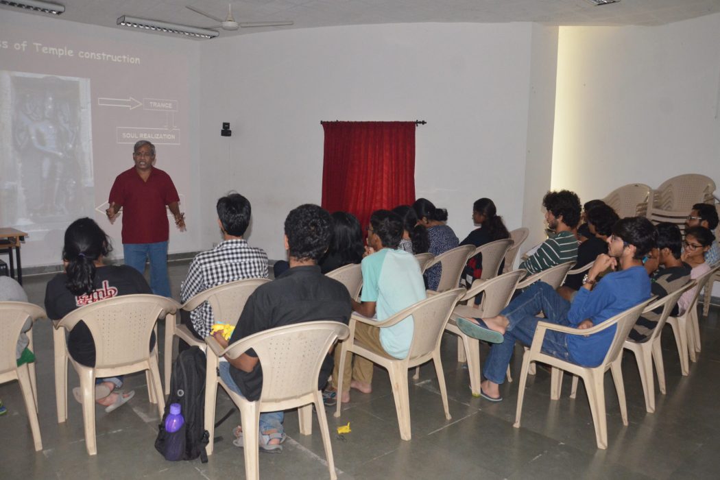 sacred geometry traditional Indian design architecture students lecture