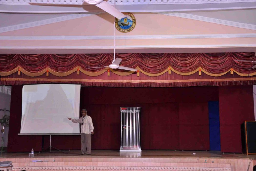 TEDx sacred architecture Indian temple tradition Stella Maris College talk
